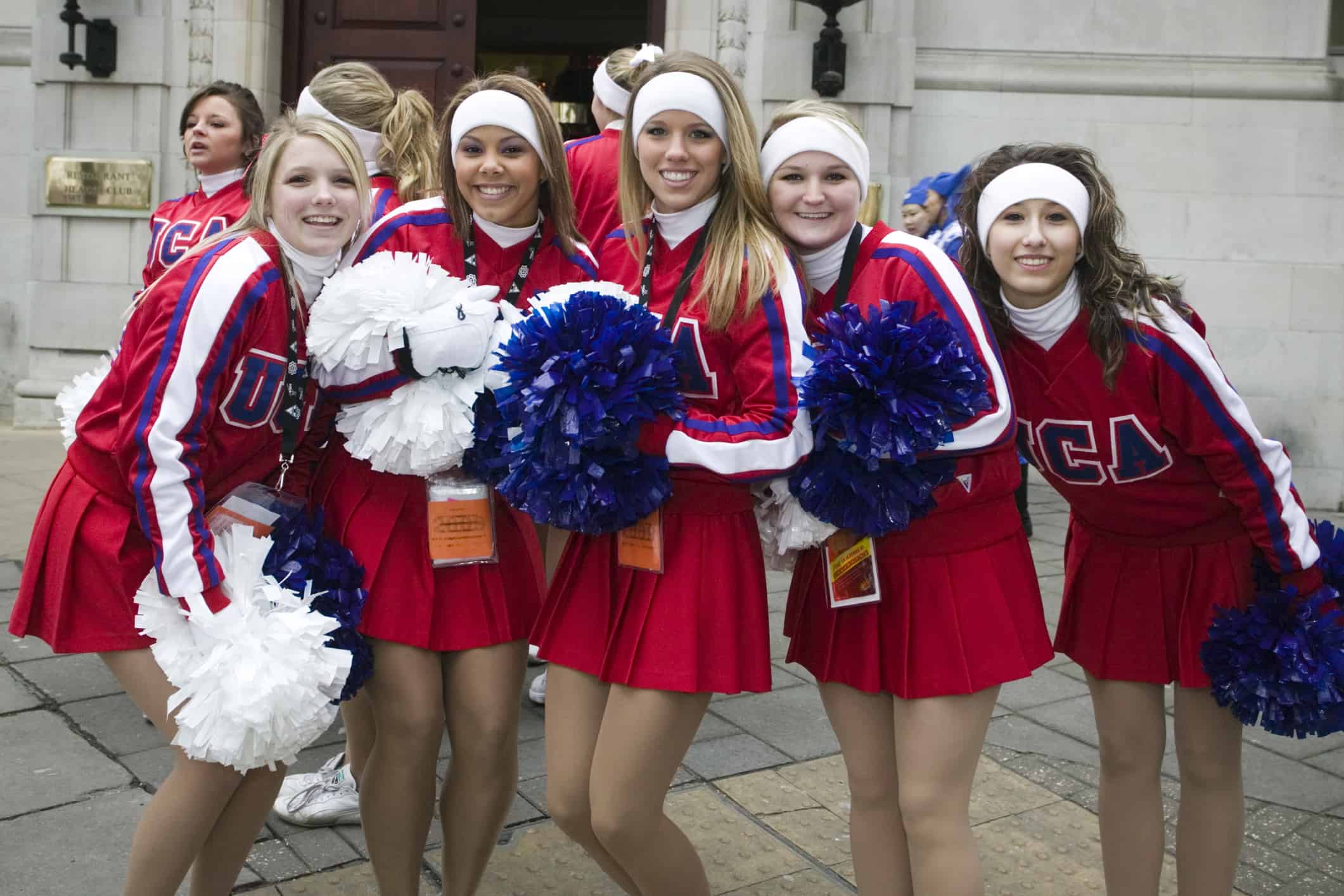 Cheerleader Pompon Go America